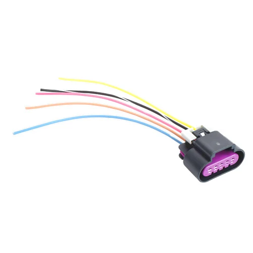 ICT BIllet LS3 Gen 4 Wire Pigtail Connector MAF 5-Wire Mass Air Flow IAT Intake Air Temperature Sensor Card Style Compatible with GM RPO Codes 6.2 L99 LS WPMAF43