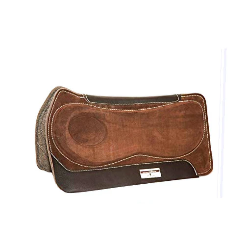 Downunder Horsemanship PRS Pad Suede Leather Top Felt Bottom