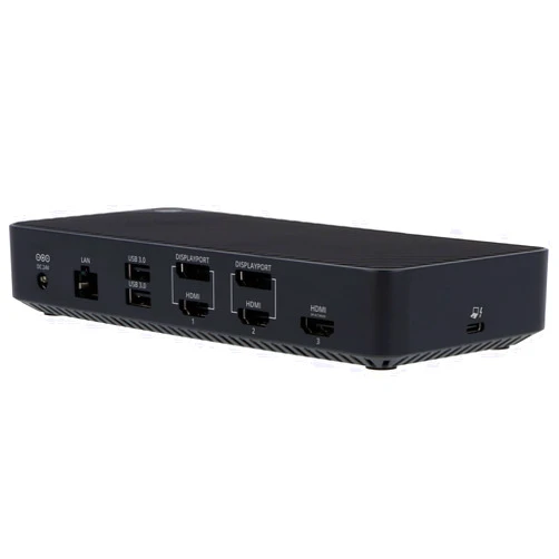 VisionTek VT7000 USB-C 3X Monitor Docking Station - 100W Power, 3X HDMI, 2X DP, 3X USB-A, 2X USB-C, Audio, Ethernet for Windows/MacOS/ChromeOS
