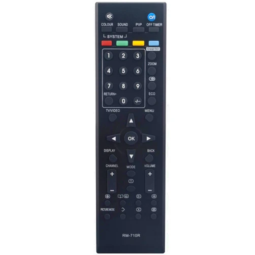 WINFLIKE RM-710R Replace Remote Control fit for JVC TV RM-C463 RM-C567 RM-C232 RM-C402 RM-C1280 RM-C1150 RM-C2020 RM-C1120 RM-C1313 RM-C1331 RM-C1920 RM-C1013 RM-C1100 RMC20201C RM-C2020-1C LT42EX18 LT22EX19