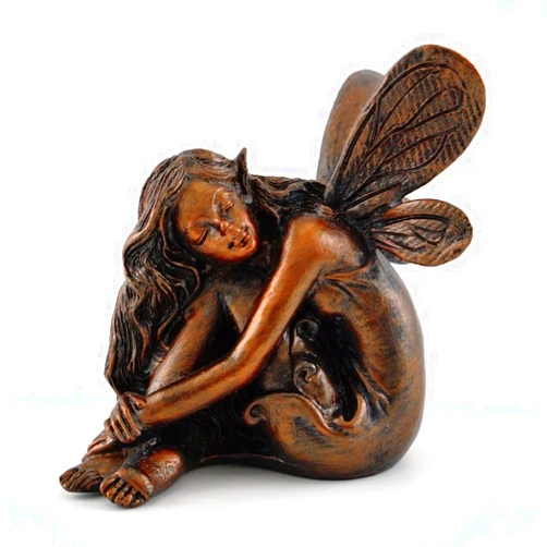 Top Collection Miniature Garden & Terrarium Fairy Napping Statue, Small
