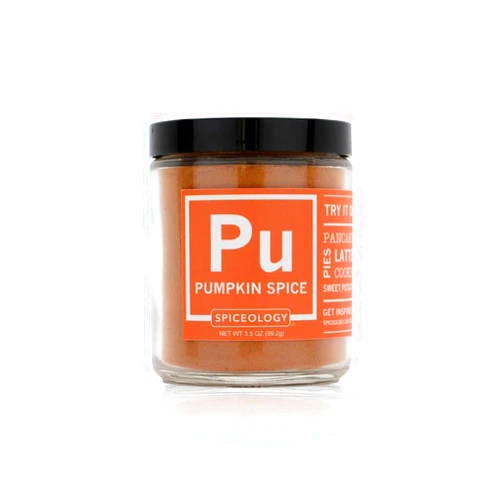 Spiceology- Pumpkin Spice - Pumpkin Pie Spice Blend - Fall Seasoning Containing Ground Cinnamon, Nutmeg, Ginger, Cloves and Allspice - Use On: Pancakes, Lattes, Cookies, Pies, Desserts or Sweet Potatoes - 3.5 oz
