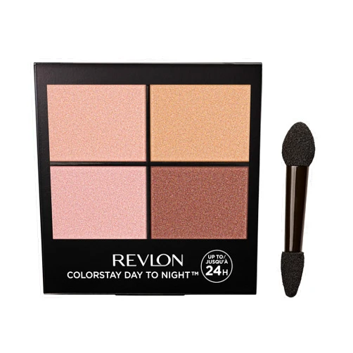 Revlon Eyeshadow Palette, ColorStay Day to Night Up to 24 Hour Eye Makeup, Velvety Pigmented Blendable Matte & Shimmer Finishes, 505 Decadent, 0.16 Oz