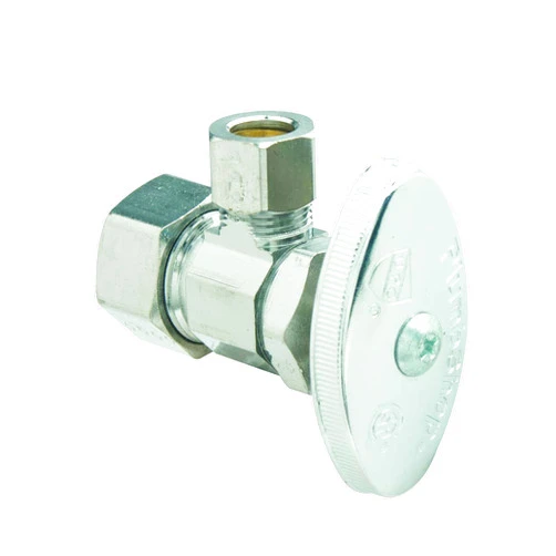 BrassCraft Mfg PSB52X Shut Off Valve x Compression-Angle, Chrome