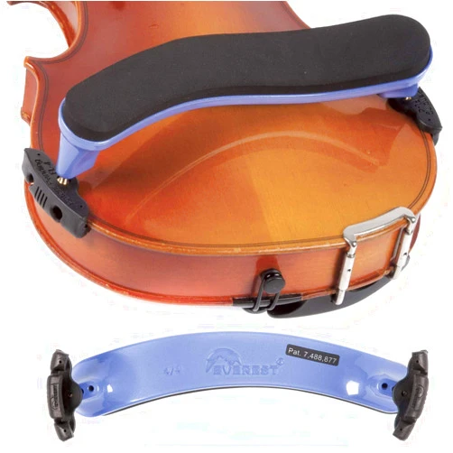 Everest ES4PU ES Series 4/4 Violin Adjustable Shoulder Rest - Purple