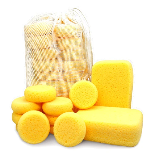 Constantia Pets Premium Synthetic Horse Tack Sponges: 12pc Value Pack (10 Round 2.8