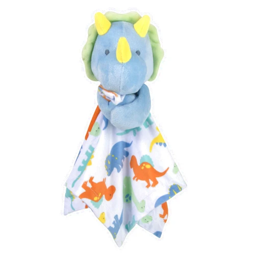 Baby Essentials Minky Animal Snuggler Lovey Blanket for Kids, Babies, Boys, Girls, Gender Neutral Security Blanket with Stuffed Animal