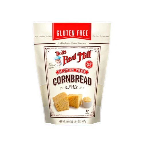 Bob's Red Mill Gluten Free Cornbread Mix, 20-ounce (Pack of 4)