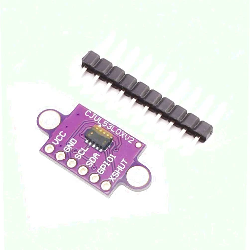 DEVMO VL53L0X Time-of-Flight Distance Sensor Breakout GY-VL53L0XV2 (ToF) Laser Ranging Module I2C IIC Compatible with Ar-duino