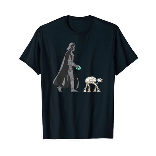 Star Wars Darth Vader the Dog Walker Meme T-Shirt