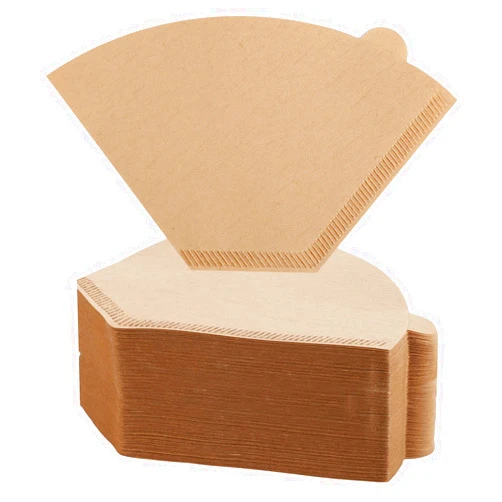 Prudiut 200 Count Coffee Filter #2, 2 Coffee Filters Cone Unbleached Disposable Coffee Filters 2 Cone Paper Fits for Drip and Compatible with Pour Over Coffee Maker(2-6 Cup)