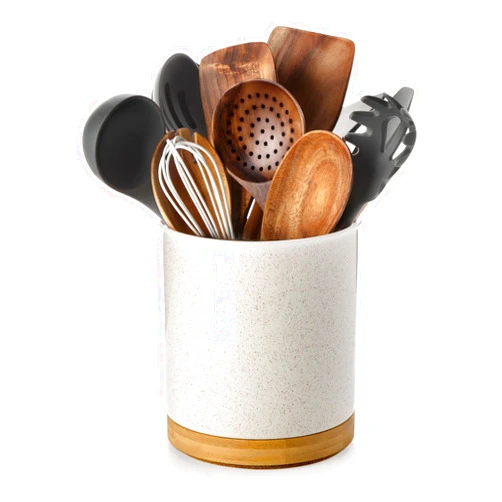 Nucookery 360°Rotating Utensil Holder, 7.2