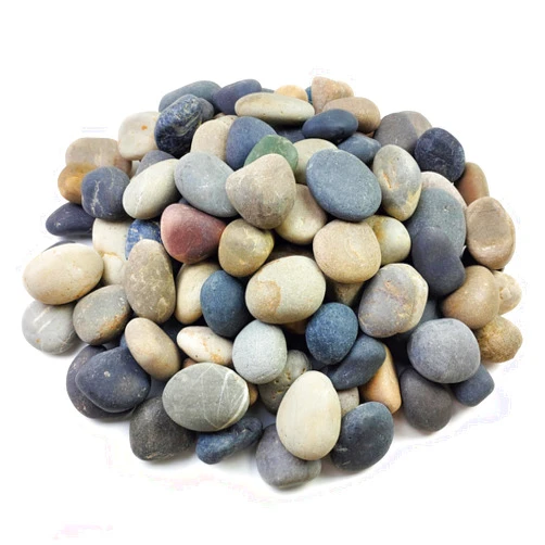 FANTIAN 20 lb Natural Unpolished Bulk Rocks Mexican Beach Pebbles, 2-3 Inch Decorative River Rocks for Landscaping Garden Paving Plant Rocks Crafting Walkways and Outdoor Decorative Stone