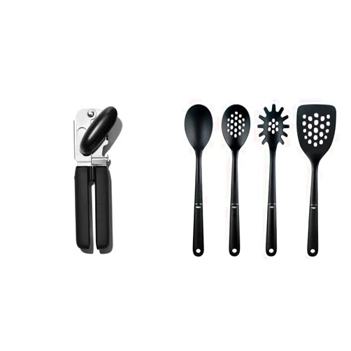 OXO Good Grips Soft-Handled Manual Can Opener and Nylon Tool Set