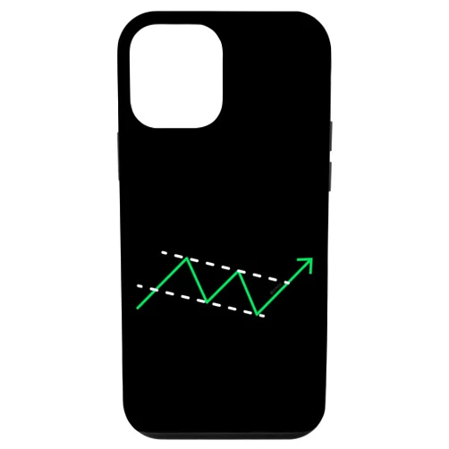 Funny Good Luck Stock Trader Fashion iPhone 12 mini Stock Chart Bull Flag Breakout Pattern Case