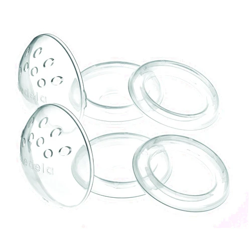 Medela TheraShells Breast Shells, Protect Sore, Flat, or Inverted Nipples While Pumping or Breastfeeding, Natural Appearance and Exceptional Comfort, Made Without BPA