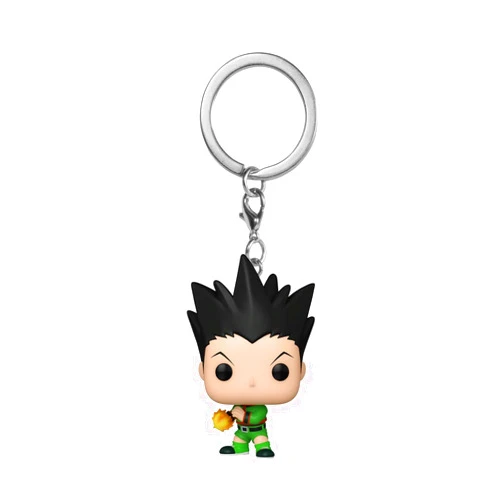 Funko POP Keychain: HxH - Gon Freecss - Hunter X Hunter (HXH) Novelty Keyring - Collectable Mini Figure - Stocking Filler - Gift Idea - Official Merchandise - Anime Fans - Backpack Decor