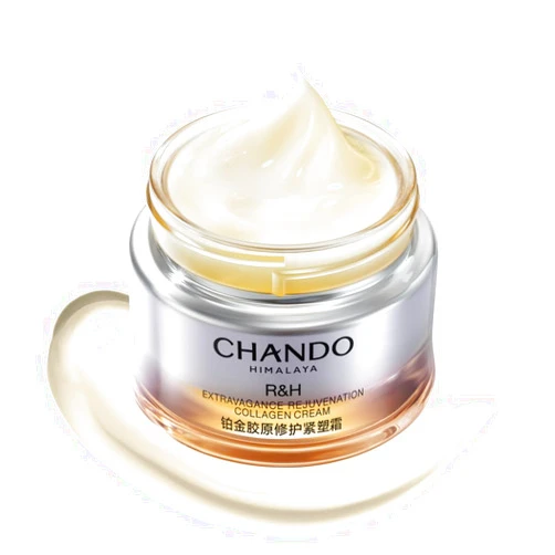 CHANDO HIMALAYA Extravagance Rejuvenation Collagen Cream (55g/1.94oz) - Collagen Anti Aging Face Cream Moisturizer for Boosts Skin Renewal and Collagen Replenishment