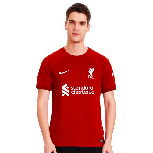 Nike Liverpool FC Mens Home Soccer Jersey Football Shirt 2022-2023 (US, Alpha, X-Large, Regular, Regular) Red