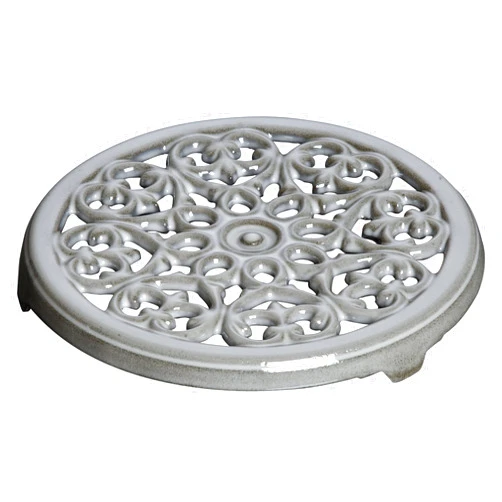 Staub 40509-608 Lily Trivet, Gray, 9.1 inches (23 cm), Pot Mat, Accessory