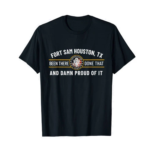 Fort Sam Houston US Army Base Alumni Retro Gift T-Shirt