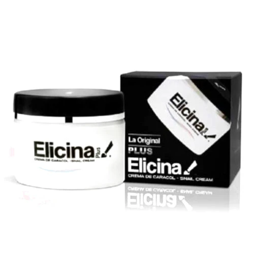 Elicina 2 Jars Elicina Plus Crema de Caracol Snail Cream with Moisturizer