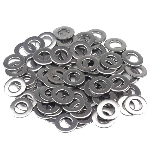 Favordrory M8 Flat Washer, 304 Stainless Steel, 100 PCS (M8 x 16 x 1.6mm 100PCS)