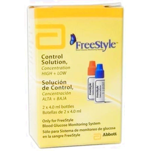 ABBOT DIABETES CARE FreeStyle Control Solution, 2x40 ml Vials