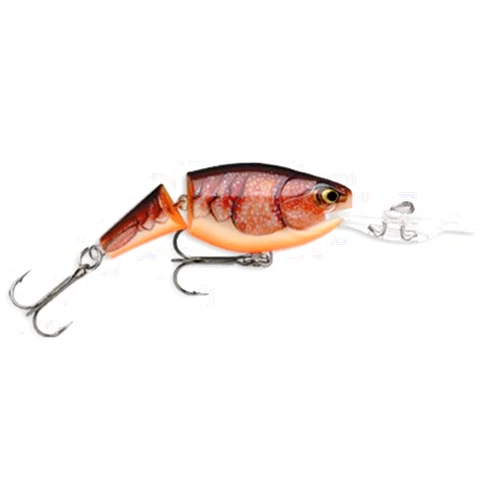 Rapala Jointed Shad Rap 05 Fishing lure, 2-Inch, Brown Crawdad