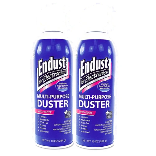 Endust 11407 - Compressed Air Duster for Electronics, 10oz, 2 per Pack-END11407 by Endust