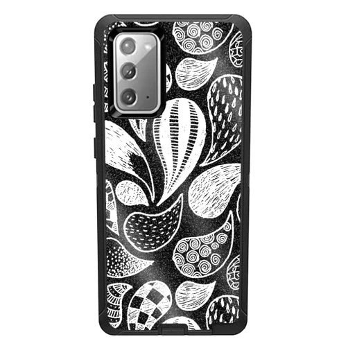 MIGHTY SKINS MightySkins Glossy Glitter Skin for OtterBox Defender for Samsung Galaxy Note20 5G - Drops | Protective, Durable High-Gloss Glitter Finish | Easy to Apply, Remove, and Change Styles | Made in The USA