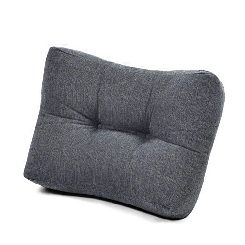 Shinnwa Lumbar Support Pillow for Office Chair, Memory Foam Back Support Pillow for Back Pain Relief, Car, Chair and Couch, Charcoal