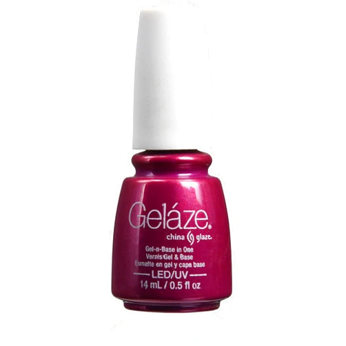 China Glaze Gelaze Nail Polish, Better Not Pout, 0.5 Fluid Ounce