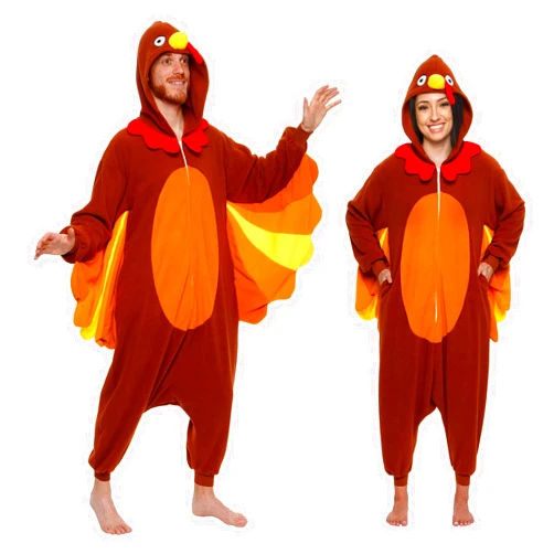 Funziez! Adult Onesie Halloween Costume - Animal and Sea Creature - Plush One Piece Cosplay Suit for Adults, Men and Women