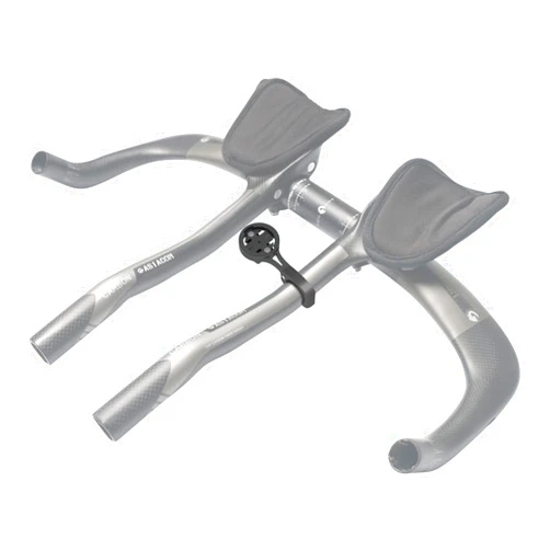 VOIEOV Aero Bars Mount - Garmin Bike Computer Mount for Garmin Edge, Compatible with Bike GPS Computer,Wahoo,Bryton,Cateye,GoPro Full Range and Flashlight (Black)