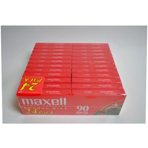 Maxell UR 90 Audio Cassette 24-Pack
