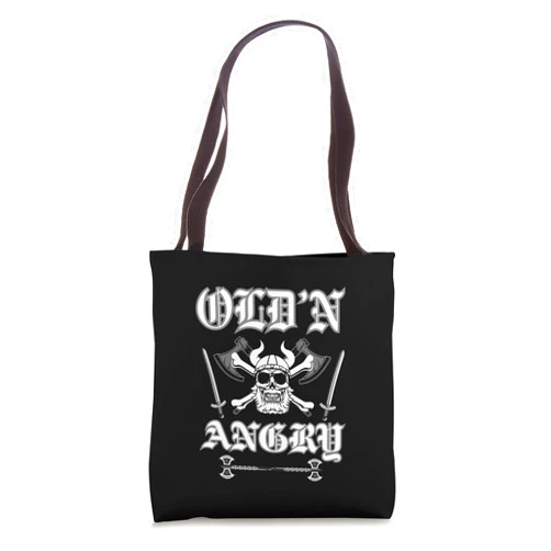 OORT 33 production OLD'N ANGRY cranky older men design Tote Bag