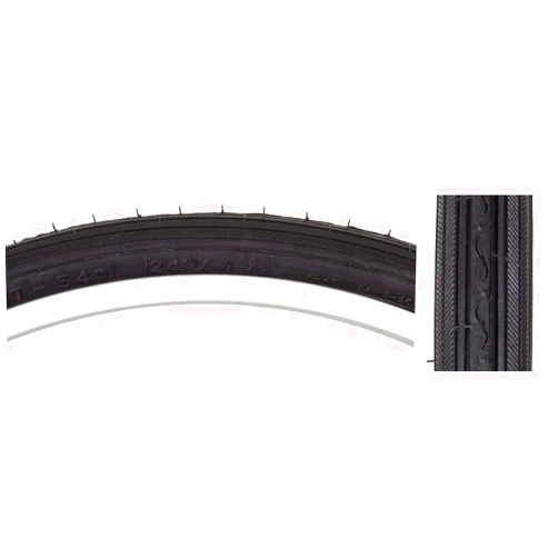 Sunlite Road Tire, 24 x 1-3/8 Black/Black