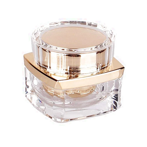 UPSTORE 1PCS 30G/1oz Empty Refill Upscale Acrylic Lotion Vial Bottle Face Cream Eye Cream Jar Cosmetic Makeup Sample Packing Pot Storage Container with PP Liner