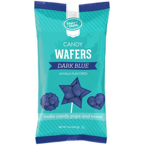 Make N' Mold Make'n Mold Vanilla-Flavored Melting Candy Wafers Dark Blue, 12 Ounce