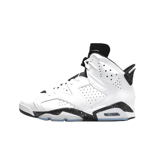 Nike Jordan Men's 6 Retro Reverse Oreo White/Black (CT8529 112)