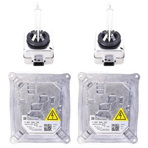 Moseiny 2PCS DTS Xenon Hid Headlight Ballast for Cadillac DTS 2006-2011 R8 TT Control Unit Module 25806714 130732915301 Fit 2007-2013 328i 335i M3 645i 650i X5 X3 HID Xenon Headlight Ballast E63 E64