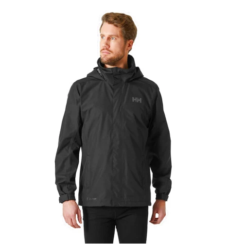 Helly-Hansen Helly Hansen Men's Dubliner Jacket Waterproof, Windproof, Breathable Shell Rain Coat with Packable Hood