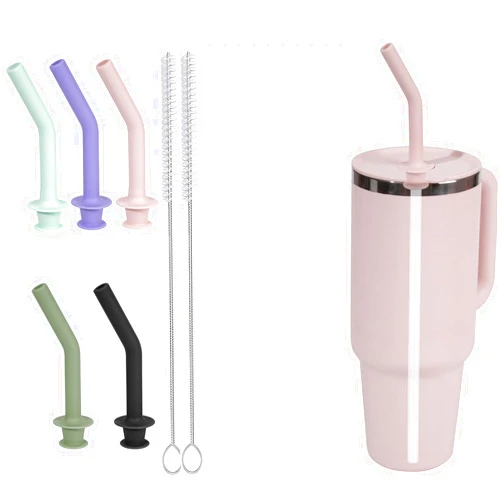 Greant 5 PCS Press in Straw for Hydroflask Tumbler, Replacement Straws for Hydro Flask Tumbler Straw 20 oz, 28 oz, 32 oz, 40 oz