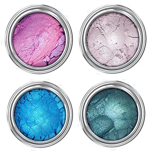 Concrete Minerals Eyeshadow, Silky- Smooth and Highly Pigmented, Longer-Lasting With No Creasing, 100% Vegan and Cruelty Free, Handmade in USA, 8 Grams Loose Mineral Powder (Mermaid)
