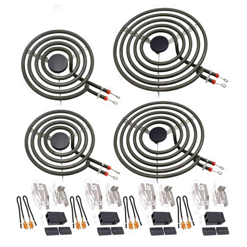 Beaquicy MP22YA Electric Range Burner Element Unit Set(2 pcs MP15YA 6