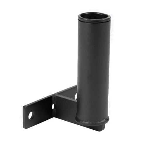 Titan Fitness T-3 or X-3 Series Horizontal Mount Olympic Barbell Holder, Single Bar Hold Bolt-On Rack Mount