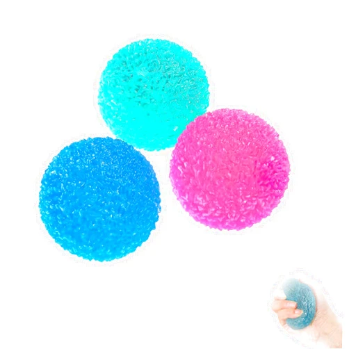 Generic Crystal Mochi Squishy Ball, Handcrafted Crystal Mochi Ball Squishy Toy, Soft Squeeze Stress Relief (Green,6cm)