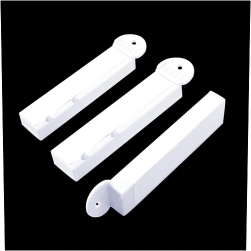 XCHTX Theft Protection Stop Lock Magnetic Key with Slat Wall & Pegboard Security Hook Lock 6 inch,Sets of 3
