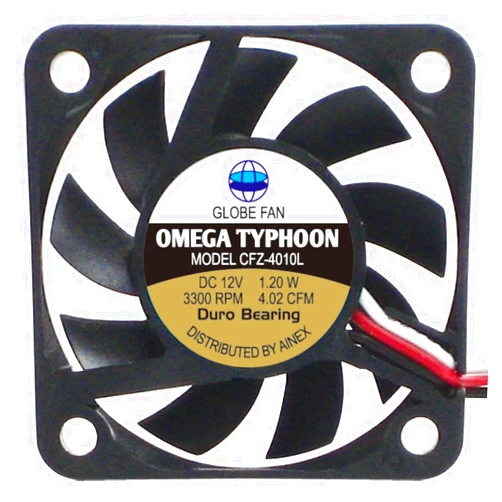 AINEX INEX CFZ-4010LB Omega Typhoon 1.6 inches (40 mm) Thin Ultimate Quiet Type